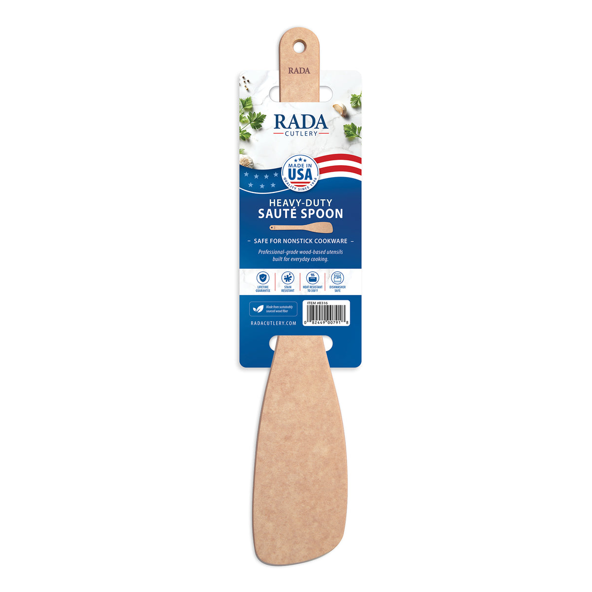 Heavy-Duty Sauté Spoon 