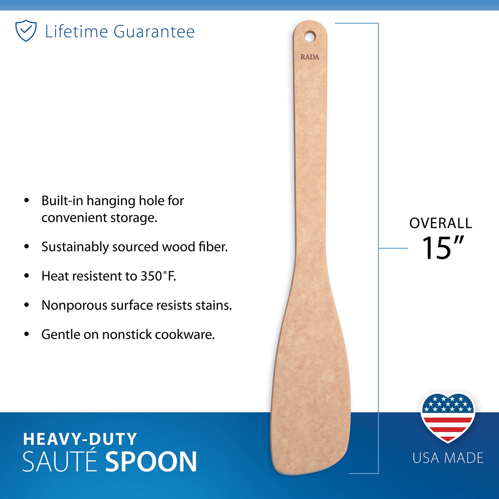 Heavy-Duty Sauté Spoon 