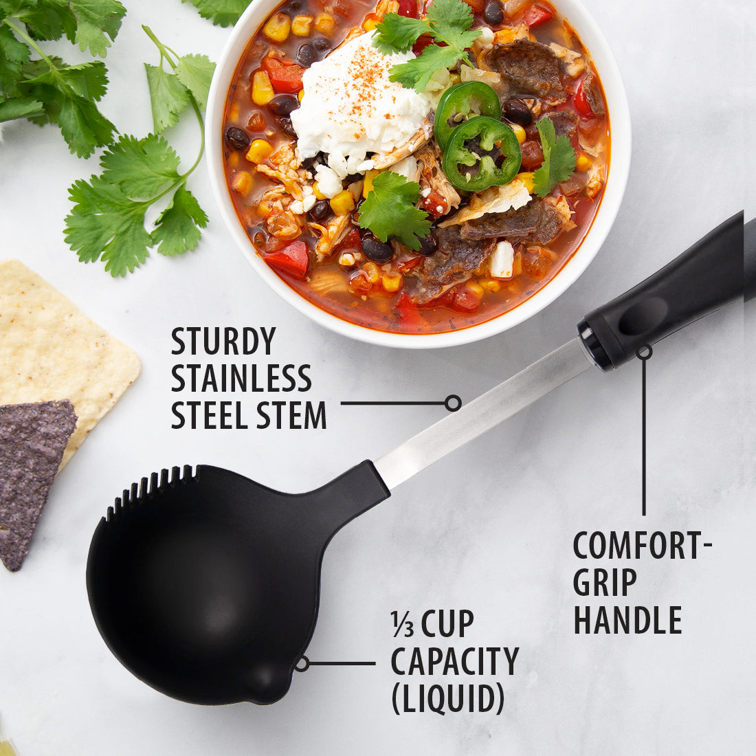 Handi-Stir  Ultimate Mixing Utensil - Rada Cutlery