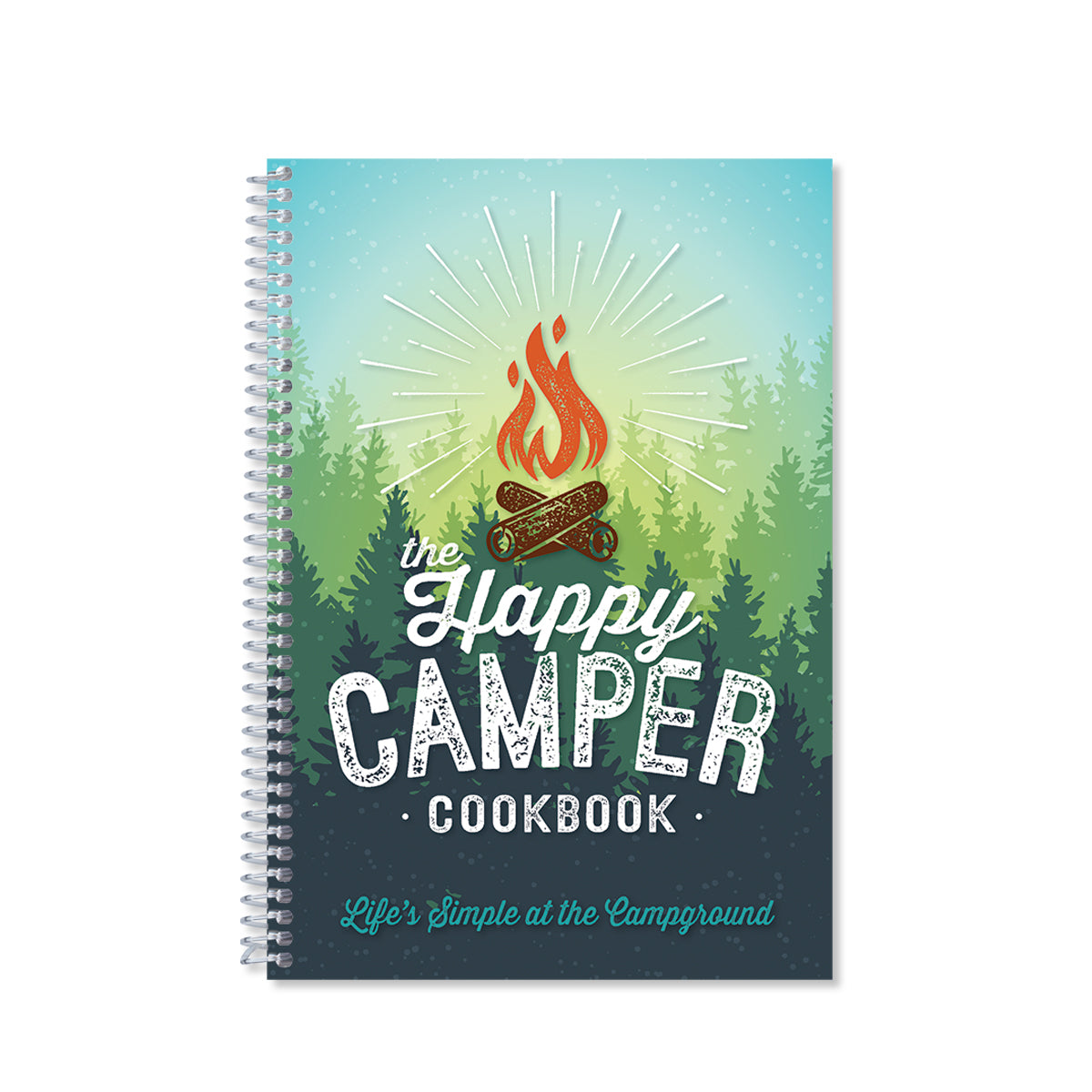 Front cover of the Happy Camper Cookbook