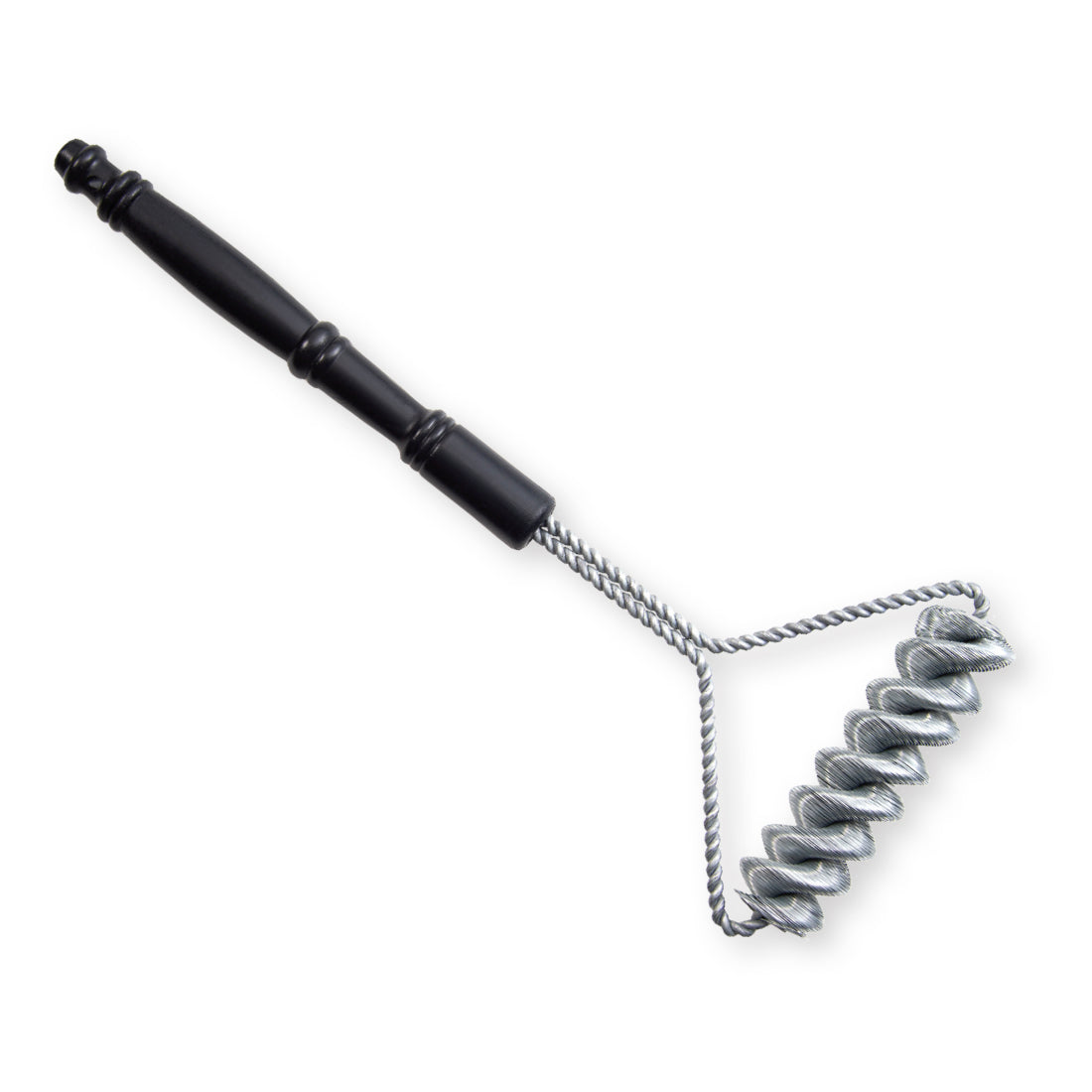 Bbq-Aid becue Grill Brush and Scraper Extended Large Wooden Handle