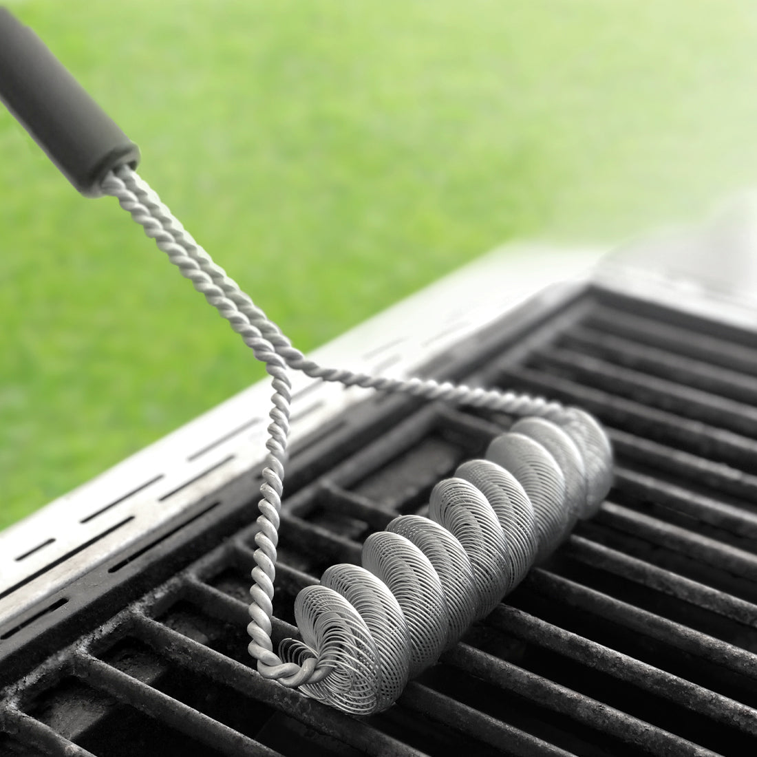 BBQ Grill Brush Scraper Cleaning Tool Stainless Steel