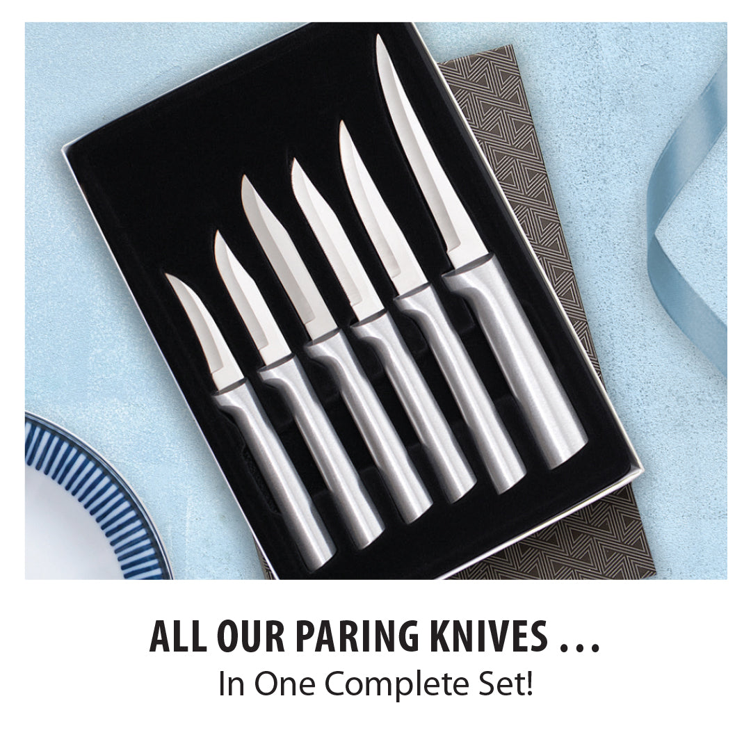 The Rada Cutlery All-Star Paring Knife Gift Set. All our paring knives, in one complete set!