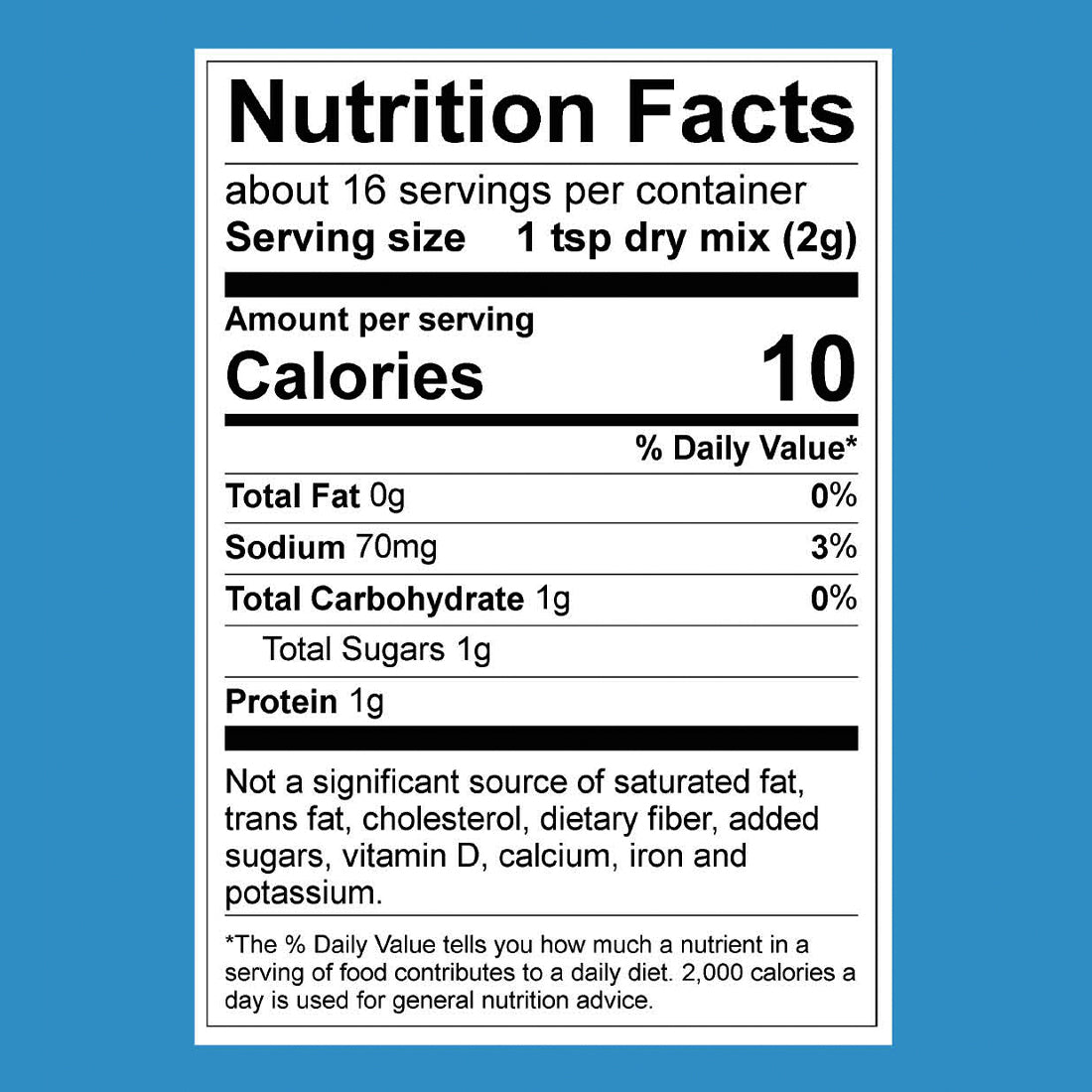 Bacon Cheddar Dip nutrition facts