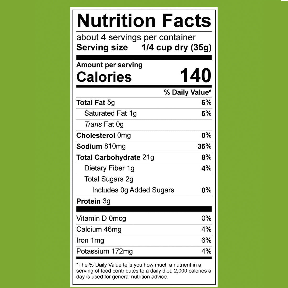 Baked Potato Soup nutrition facts