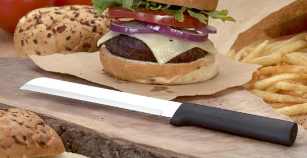 Rada Cutlery Black SSR 6 Bread Knife