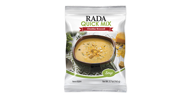 Rada&#39;s Cheddar Broccoli Soup Quick Mix.