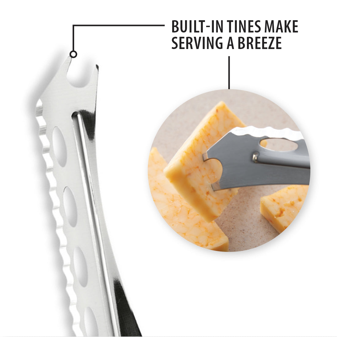 Rada Cutlery 2 Piece Set Cheese Knife Party Spreader