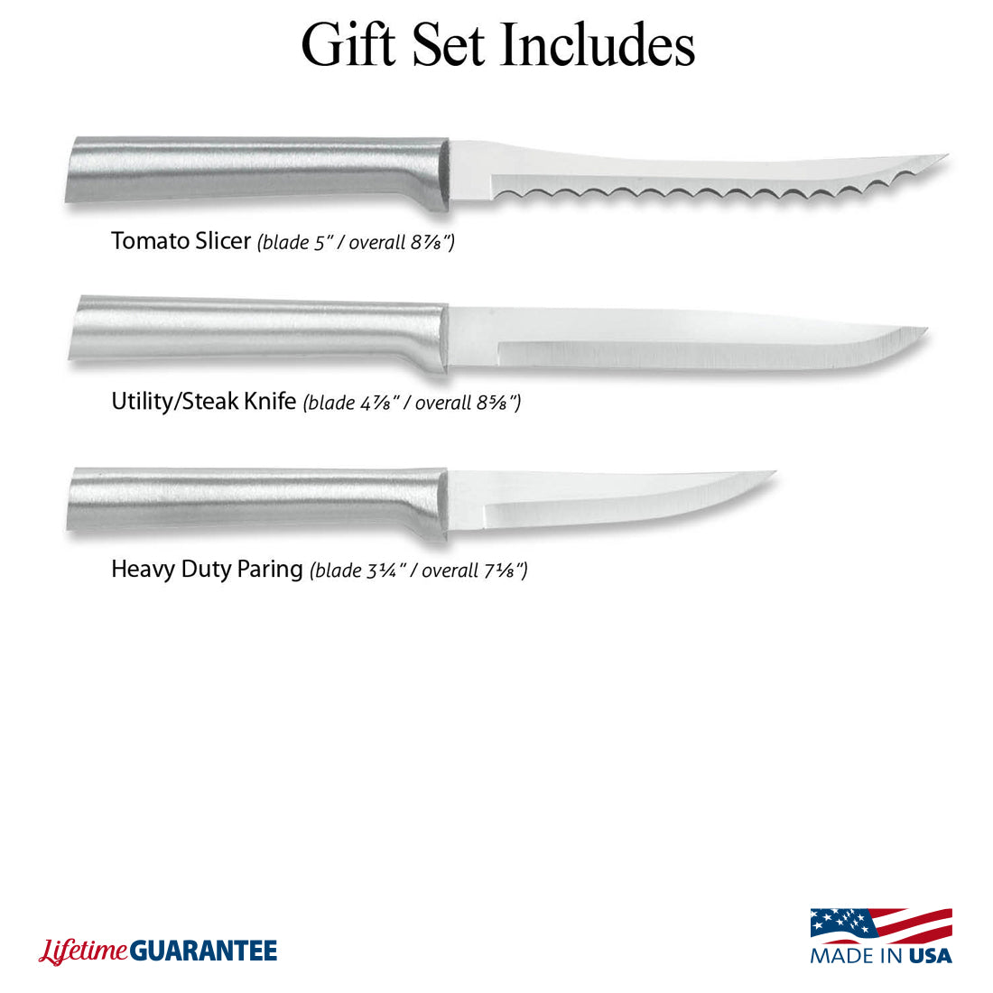 Essentials Chef Knife, Stainless Steel & Black, 8-In.