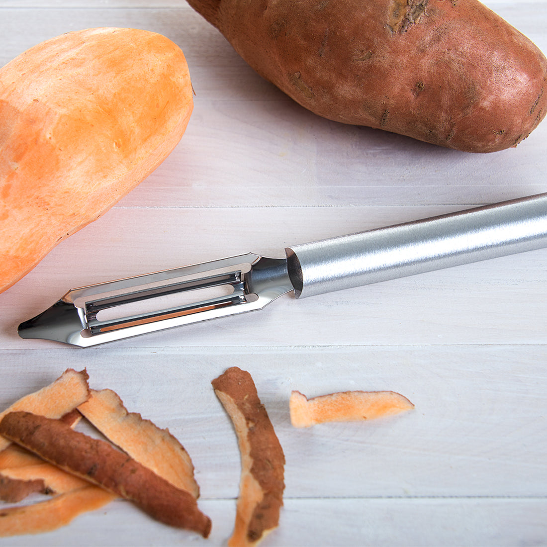 Rada Cutlery R132 Vegetable Peeler - Stainless Steel, Dishwasher Safe