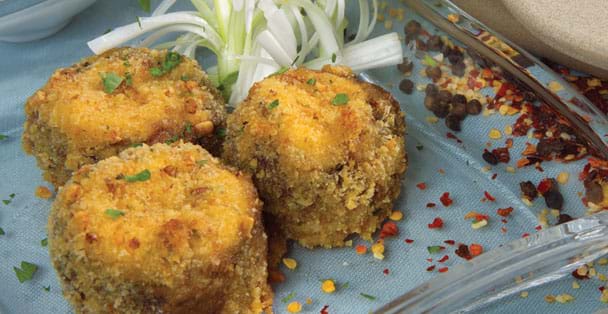 Learn how to make a stuffed mushroom recipe with c