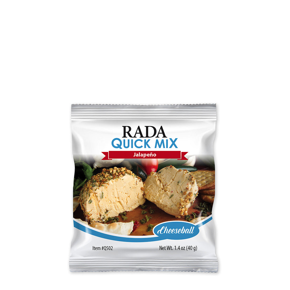 A packet of Jalapeno Cheeseball quick mix