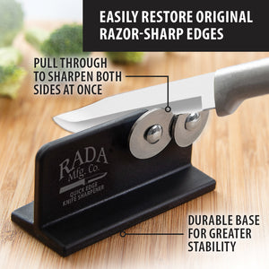 𝗛𝗢𝗡𝗘 Knife Sharpener, Knife Sharpening Tool Helps Repair and Restore  Blades, Detachable Two-Sided Diamond Sharpening Plates