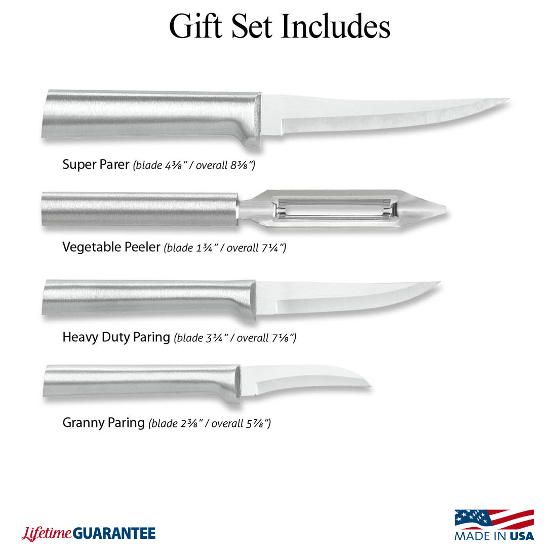 Paring Knives Galore Gift Set - Rada Fundraising Store