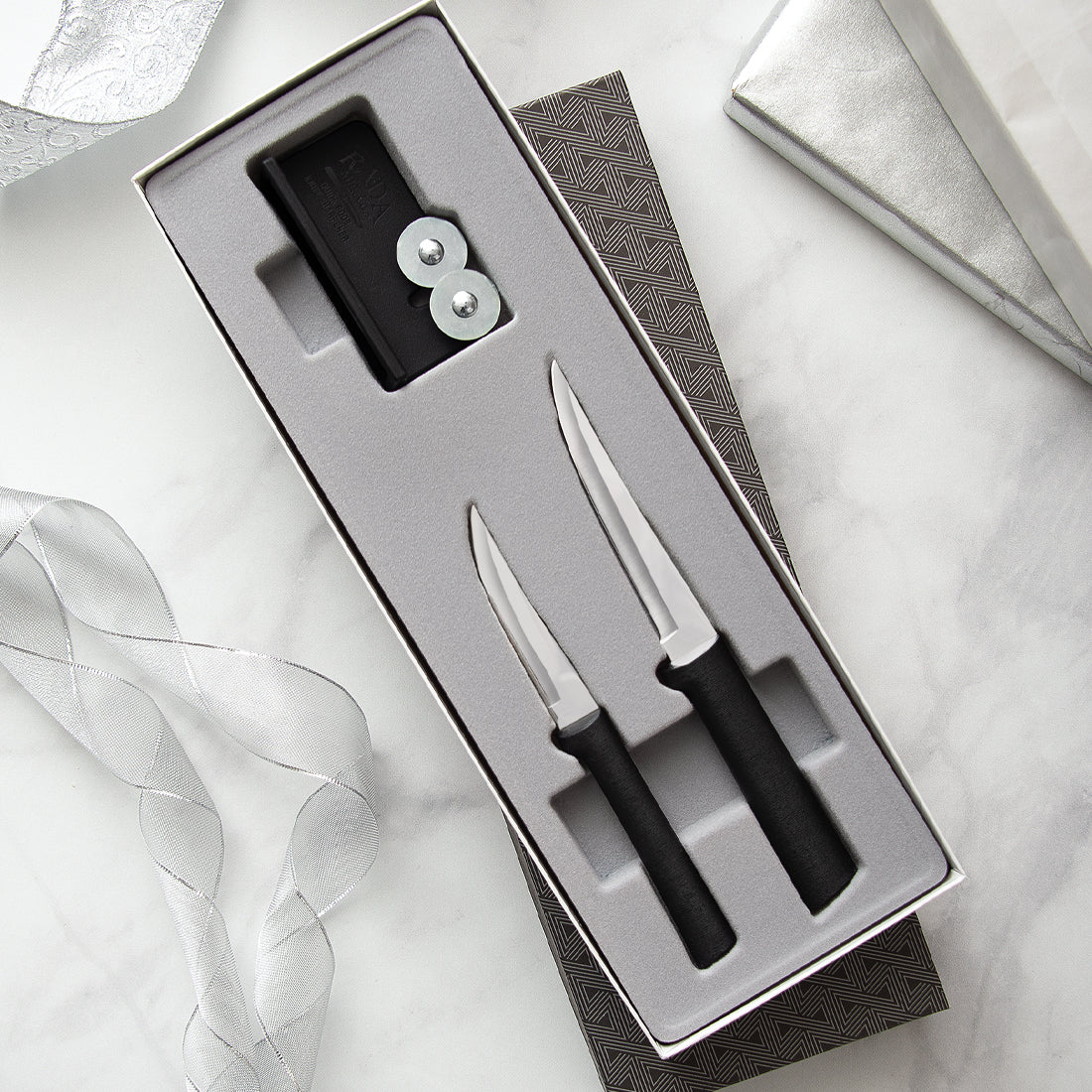  Rada Cutlery 15 Pc Gift Set Ultimate Collection, Piece, Silver:  Boxed Knife Sets: Home & Kitchen