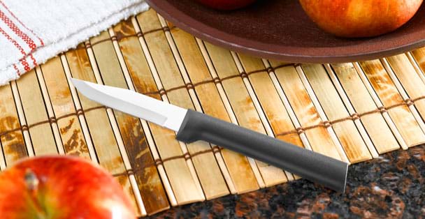 Rada 2 Pc Set Super Parer Knife & Peeling Paring Knife (Silver Handle)