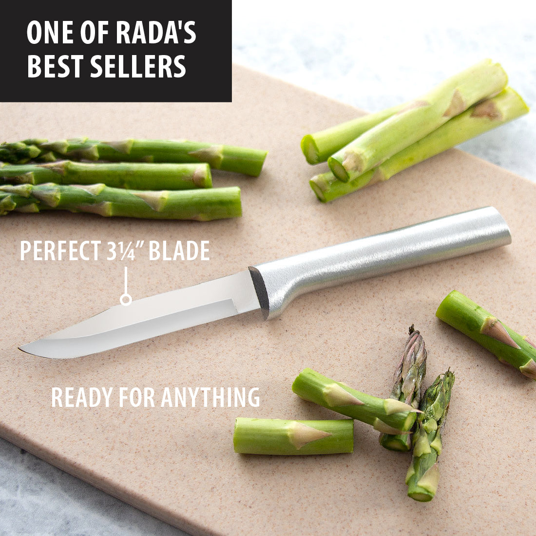 Rada's Paring Knife Family, Made in the USA Paring Knives