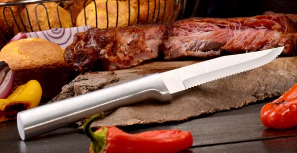 Rada Black Serrated Steak Knife