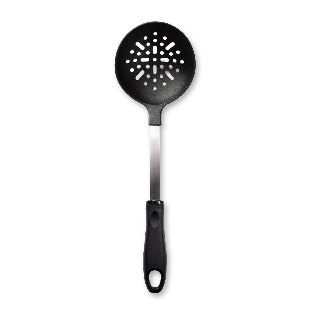 Rada Cutlery Skimmer with a stainless steel stem on a white background.