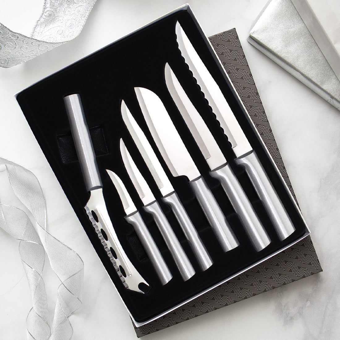 Rada Cutlery 3-Piece Chef's Select Gift Set | Black