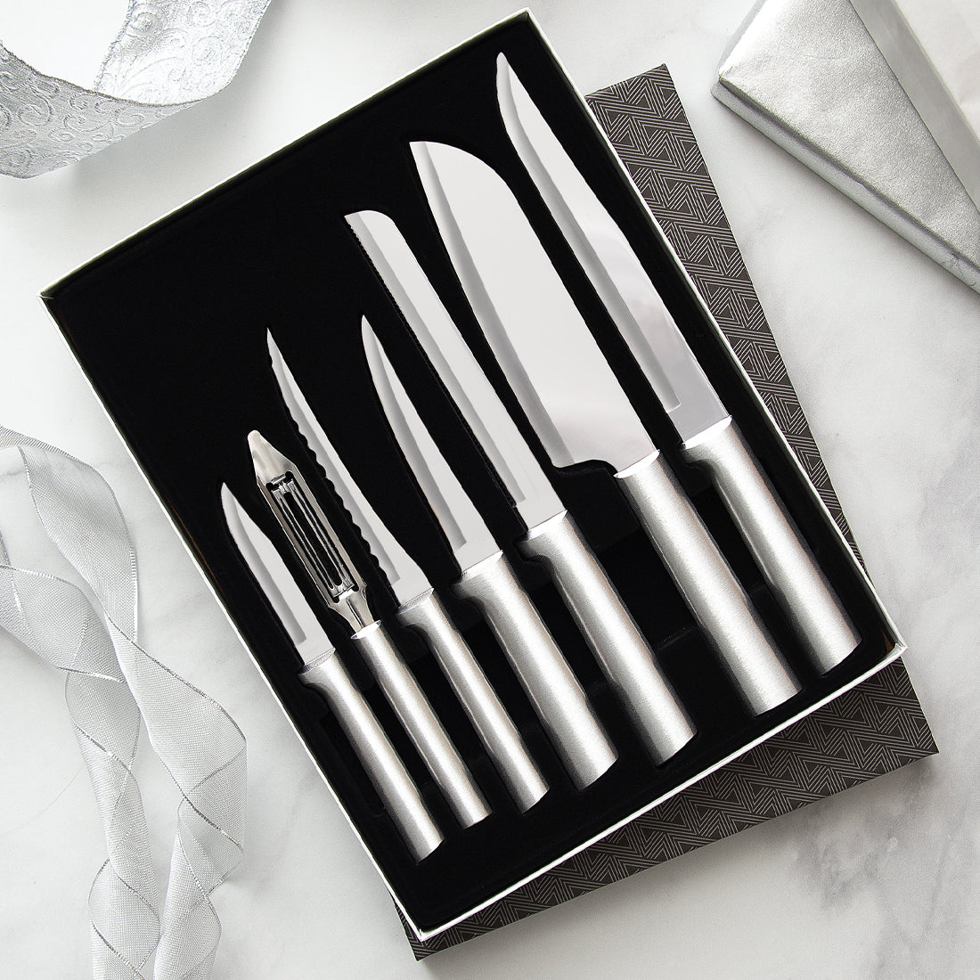 White Knife Sets