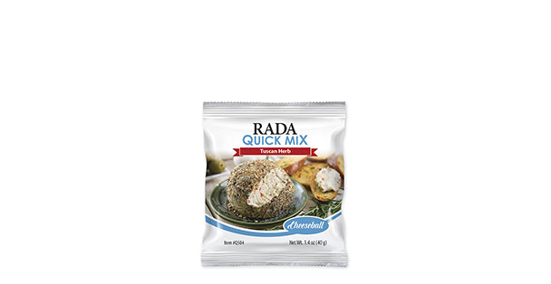 Rada&#39;s Tuscan Herb Cheeseball Quick Mix.