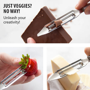  Rada Cutlery Deluxe Vegetable Peeler – Stainless Steel